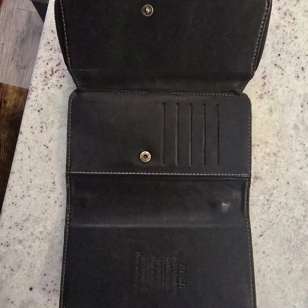 Black Women's Pola Wallet